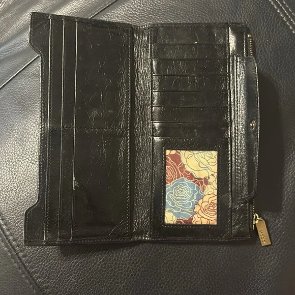 HOBO Black Leather Wallet - Picture 9 of 10